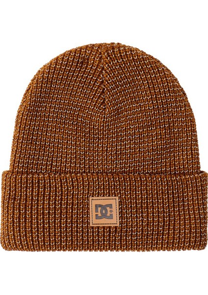 Erkek Bere Label Beanie Taba modelleri
