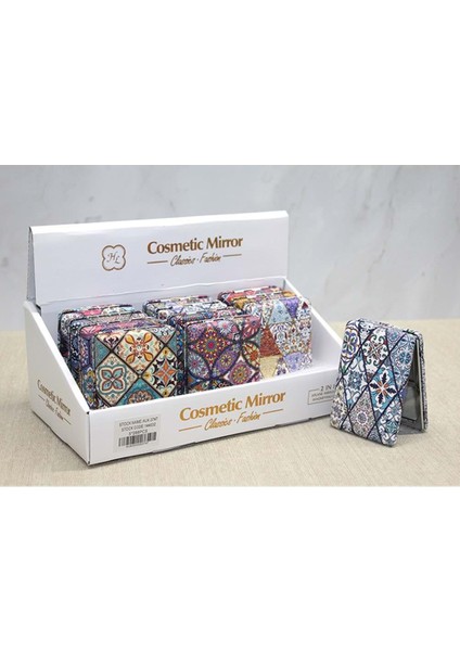 Taşlı El Aynası Dikdörtgen Kalın fiyatları