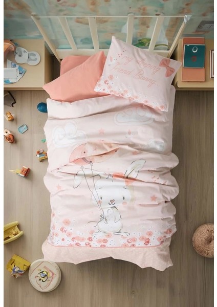 Cotton Box Bebek Nevresim Takımı Rapeti Somon modelleri