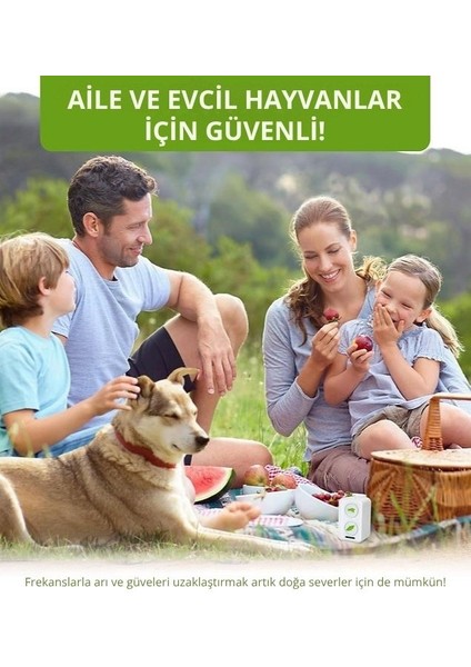 Mobil Ultrasonik Arı & Güve Kovucu – Pilli, 50 M² Alan (Ilk Piller Dahil) indirimleri