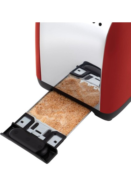 26554-56/RH Colours Plus 2 Dilim Ekmek Kızartma Makinesi - Kırmızı modelleri