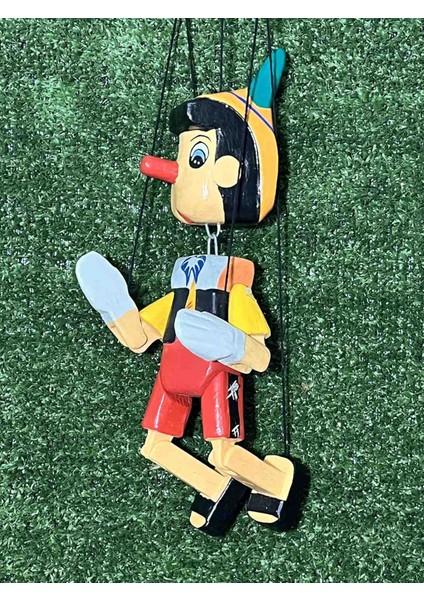 Marionet Klasik Ahşap Pinokyo Kukla Ipli Nostaljik Hareketli Oyun Biblo El Yapımı Hediyelik Dekor modelleri