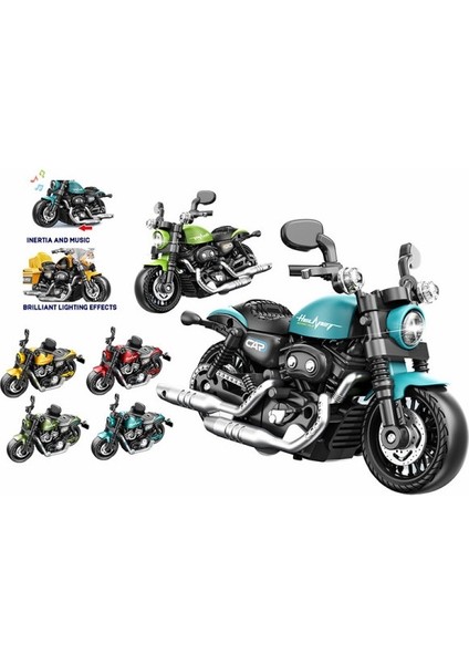 Motorsiklet Sesli Işıklı Sürtmeli 15CM. fiyatları