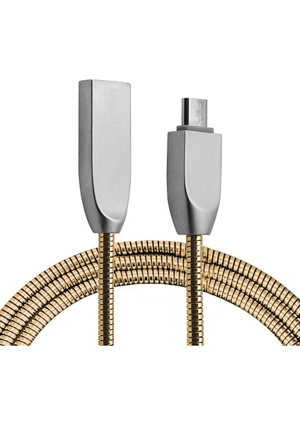 Ally Micro USB Zinc Alloy Dayanıklı 24 A Metal 1mm USB KABLO-(5775) fiyatları