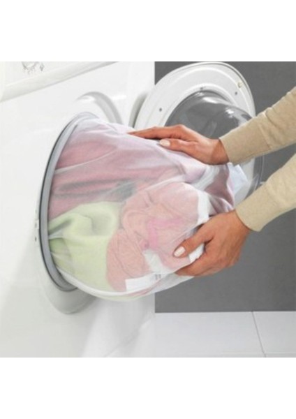 ® Büyük Boy File Çamaşır Torbası 80X100 cm | Hassas Yıkama Filesi | Yorgan, Perde, Nevresim Yıkama Torbası fırsatları