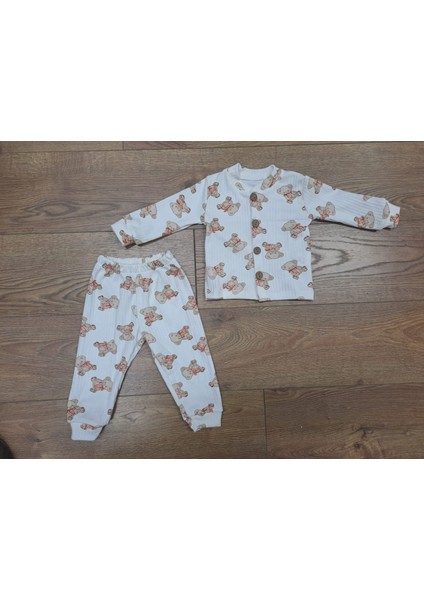 Çocuk Pamuklu Penye Pijama Takımı 1/4 Yaş fiyatları