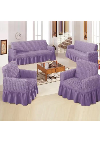 Bürümcük Koltuk ,kanepe , Çekyat Örtüsü, Lastikli Koltuk Kılıfı 3311TAKIM