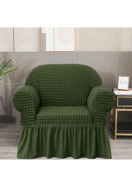 Bürümcük Koltuk Örtüsü ,berjer Kılıfı, Tek Kişilik, Etekli, Lastikli, Esnek, Yıkanabilir