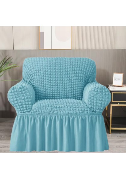 Bürümcük Koltuk Örtüsü ,berjer Kılıfı, Tek Kişilik, Etekli, Lastikli, Esnek, Yıkanabilir