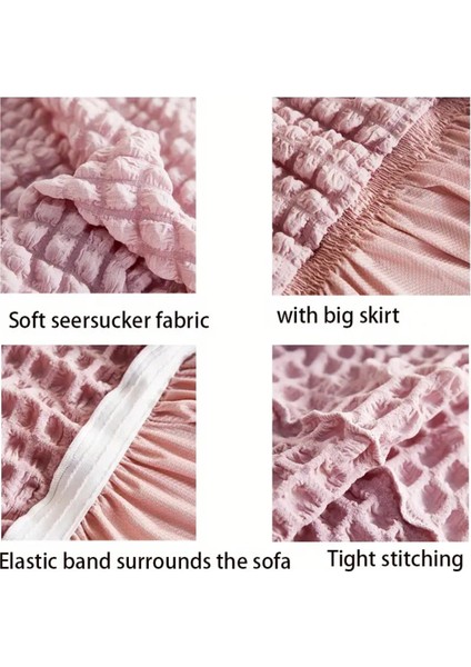 Bürümcük Koltuk Örtüsü ,berjer Kılıfı, Tek Kişilik, Etekli, Lastikli, Esnek, Yıkanabilir