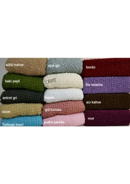 Bürümcük Köşe Koltuk, Kanepe Örtüsü, Koltuk Kılıfı, Lastikli, Etekli, L Köşe 1 Adet