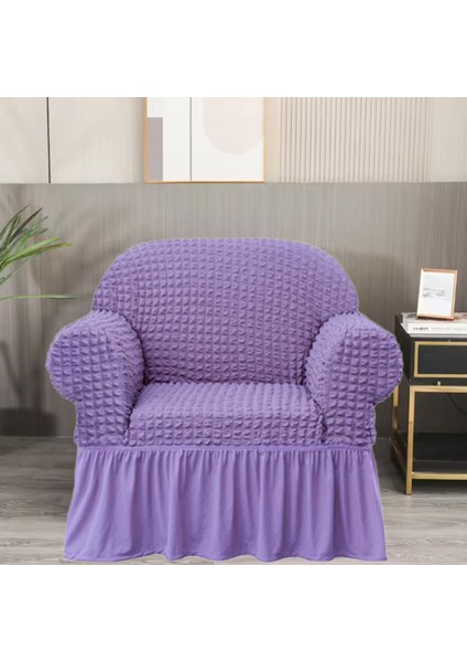 Bürümcük Koltuk Örtüsü ,berjer Kılıfı, Tek Kişilik, Etekli, Lastikli, Esnek, Yıkanabilir