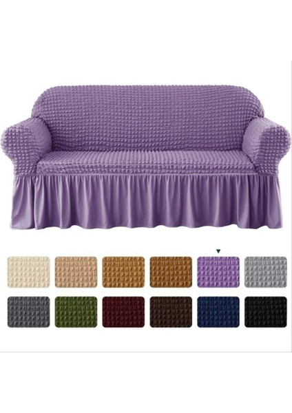 Bürümcük Lastikli Kanepe Örtüsü Likralı Koltuk Örtüsü Tek 3lü fiyatları