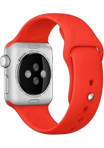 Ally Apple Watch 7-8 41MM 6-5-4- 40MM Silikon Kordon Kayış 3-2-1 38MM-(5775)