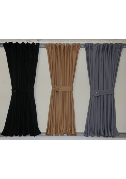 Volkswagen Transporter T5 Camlı Van Raylı Perde Seti Siyah modelleri