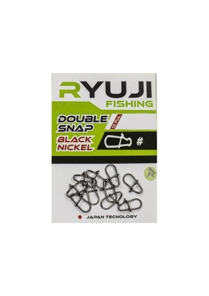 Double Snap Klips 10 Adet Klips