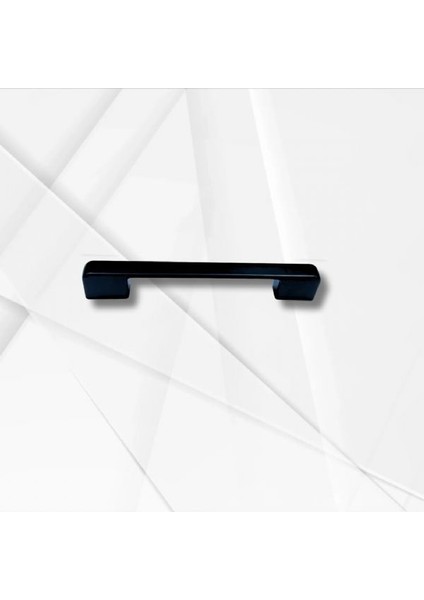 Nero Black Siyah 128 mm Mobilya Dolap Kulbu