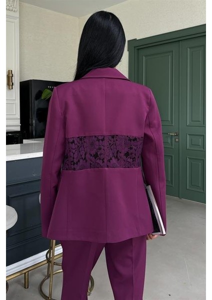 Sırt Dantel Detay Premium Takım Elbise 10031 fırsatları