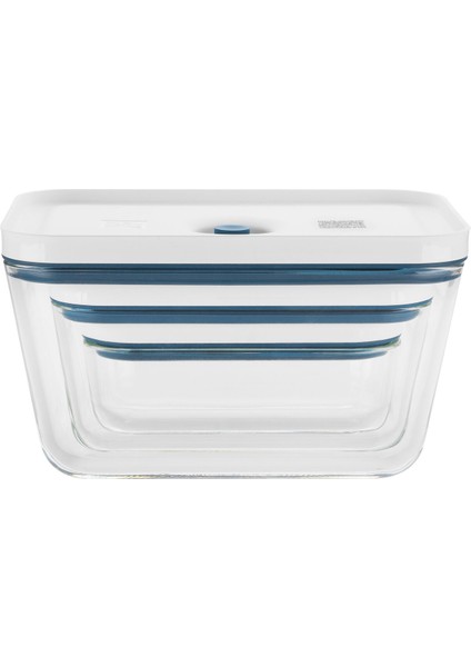 Fresh&save Vakumlu Saklama Kabı Seti ''s/m/l'' 3-Parça Borosilikat Cam Akdeniz Mavisi - 1025985 fiyatları