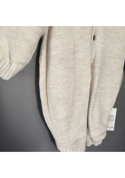 Unisex Kız Erkek Kapüşonlu Sevimli Ayı Detaylı Triko Örme Içi Welsoft Kışlık Tulum fiyatları