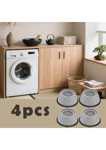 Çamaşır Makinesi Titreşim Önleyici Ayak Stoperi – Gürültü Azaltıcı 4’lü Set (Bulaşık Makinesi Uyumlu) fiyatları