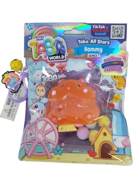 Taba World Hammy Renk Değiştiren Squishy Oyuncak Seri 1 Pom Pomlu ve Anahtarlıklı fiyatları