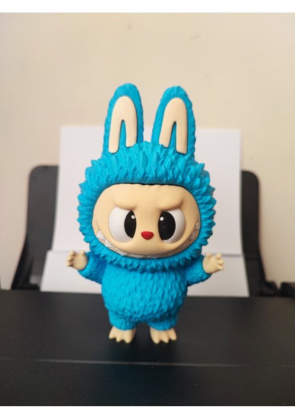 Özel Üretim Labubu Figür - Pla Malzeme - Dekoratif Masaüstü Süsü