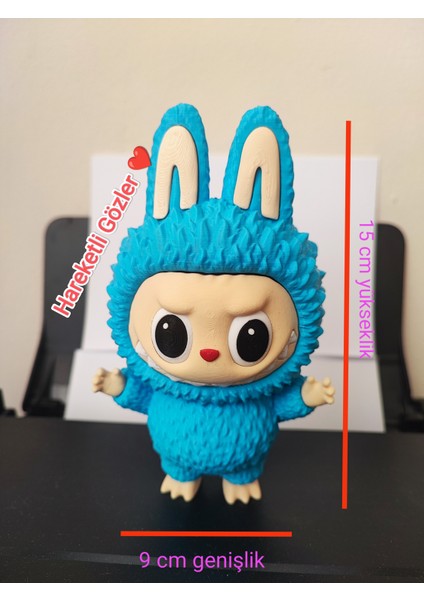 Özel Üretim Labubu Figür - Pla Malzeme - Dekoratif Masaüstü Süsü fiyatları