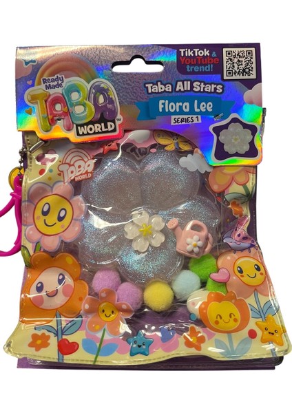 Taba World Flora Lee Parfümlü Çiçek Squishy Oyuncak Seri 1 Pom Pomlu ve Anahtarlıklı fiyatları