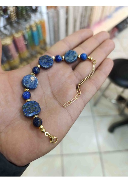 Lapis Lazuli Taşı Bileklik Dorika Bileklik Lapis Bileklik fırsatları