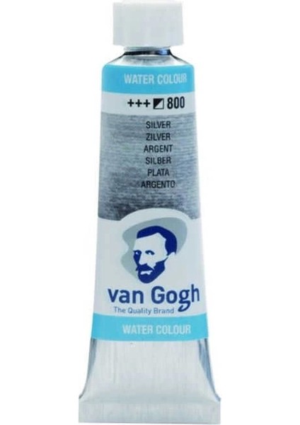 Van Gogh 10 Ml. Tüp Sulu Boya 800 Silver