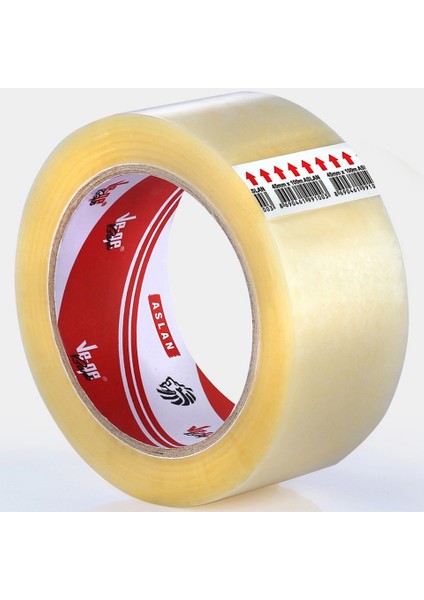 Koli Bandı 45X100 Şeffaf Aslan 6 Lı