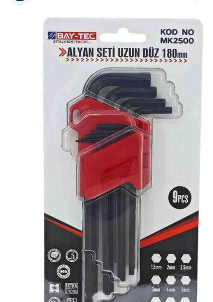 Alyan Seti Uzun Tork 9 Parça