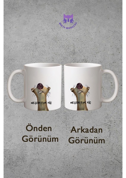 Buz Devri Sid Neşem Yok Hiç Çift Taraflı Baskılı Kupa Bardak 330 ml fırsatları