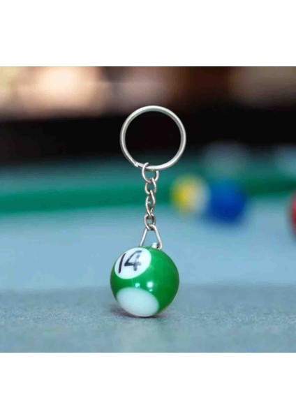 Anahtarlık Bilardo Topu