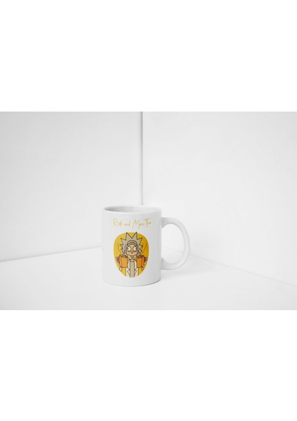 Rick And More-Tea Çift Taraflı Baskılı Kupa Badak 330 ml