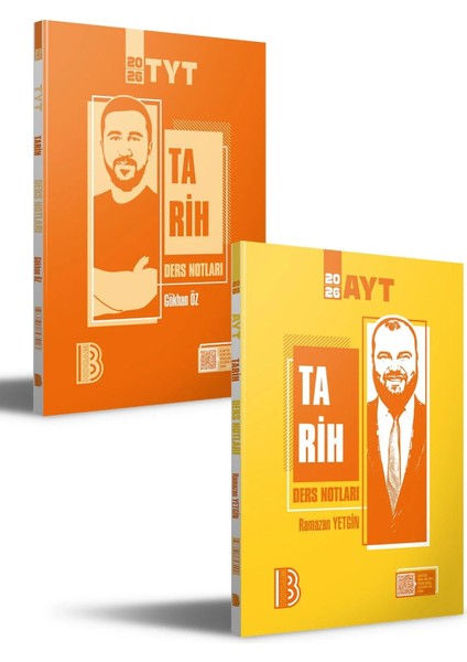 2026 Benim Hocam Tyt ve Ayt Tarih Ders Notları Seti Benim Hocam Y
