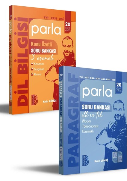 2026 Tyt- Ayt- Dgs- Ales- Kpss- Msü Parla Dil Bilgisi ve Paragraf