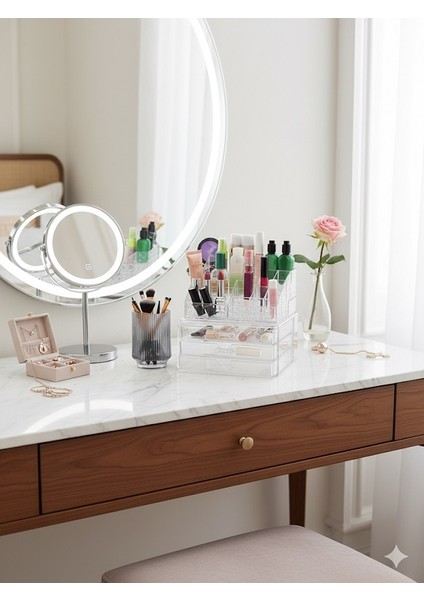 3 Çekmeceli Makyaj Düzenleyici Organizer Set fiyatları