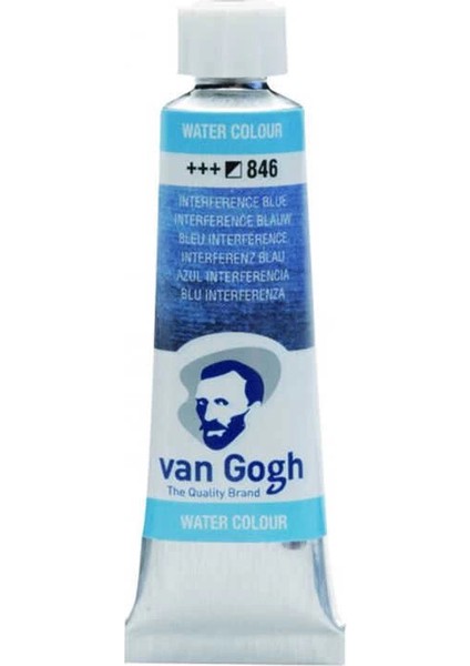 Van Gogh 10 Ml. Tüp Sulu Boya 846 Interference Blue