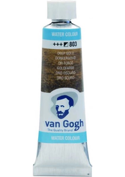 Van Gogh 10 Ml. Tüp Sulu Boya 803 Deep Gold