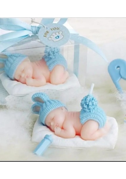 2'li Inanılmaz Gerçekçi Ayrıntılara Sahip Yenidoğan Bebek Mum fiyatları