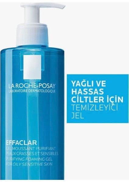 Roche Posay Effaclar Yağlı ve Akneye Eğilimli Ciltler Için Yüz Yıkama Jeli 400 ml modelleri