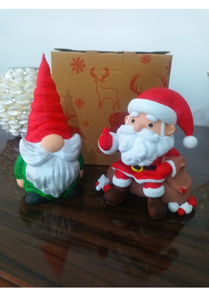 3D Gnome ve Noel Baba Seti