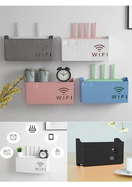Pleksi Wifi Kutusu Duvar Asılabilir Sigorta ve Modem Saklama Kutusu fırsatları