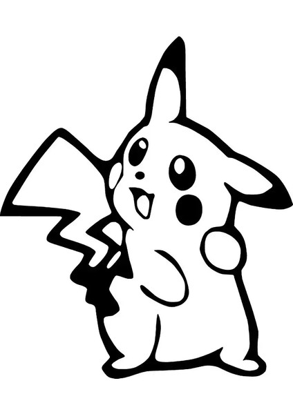 Pikachu Sticker 10 x 12 cm