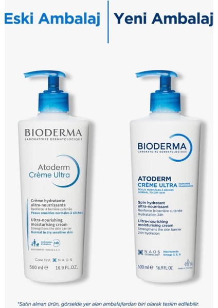 derma Atoderm Ultra Vücut Kremi 500 ml Kuru Ciltre Için Besleyici ve Nemlendirici Krem fiyatları