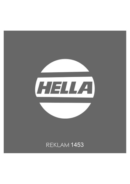 Hella Oto Özel Yeni Sticker Oto Özel Yeni Sticker 10*10 cm