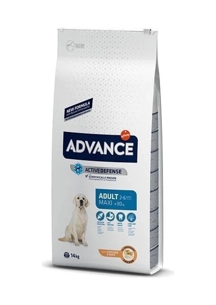 Advance Adult Maxi Tavuklu Büyük Irk Yetişkin Köpek Maması 14 kg