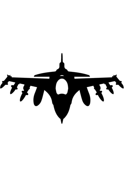 Savaş Uçağı Tip 1 Sticker 15 x 9 cm